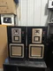 PAIR Of VINTAGE SONY APM-930AV SPEAKER TESTED WORKS *READ DESCRIPTION* PAIR Of VINTAGE SONY APM-930AV SPEAKER TESTED WORKS *READ DESCRIPTION*