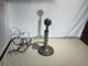 Vintage Astatic D-104 Desktop Microphone G Stand Wired Silver Made In USA Ham CB
