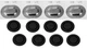New! 1965 - 1973 Ford MUSTANG Metal Floor Plugs Oval Style with Screws Set of 12 New! 1965 - 1973 Ford MUSTANG Metal Floor Plugs Oval Style with Screws Set of 12