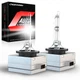 For Cadillac CTS 2008-2013 HID Headlights D1S Hi/Lo Beam Bulbs 6000K White Kit