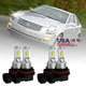 For Cadillac CTS CT-S 2008-2014 - 4PC 6000K LED Headlight Bulb High Low Beam Kit