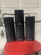 Onkyo Speakers SKR-380 120W Front L & R Set Black TESTED WORKING 4 Speakers Onkyo Speakers SKR-380 120W Front L & R Set Black TESTED WORKING 4 Speakers