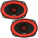 Cerwin Vega V69 Vega Series 6&times;9&Prime; 2‑Way Full‑Range Coaxial Car Speakers &ndash; Hybr...