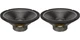NEW (2) 10" Woofer Speakers Home Audio Stereo Pair 8ohm bass replacement 220w