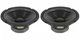 8" 4ohm Bass Speakers SVC Replacement Sound Woofer Car Home Audio PAIR 2 NEW