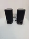 Radio Shack AMX-11 Amplified Portable Speakers 40-1324 Vintage 9&rdquo; Tall