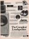 KEF - Model 105.2 Speaker - Original Magazine Ad -