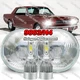 Pair Fit 1965 -1973 Ford Mustang 7 Inch Round Led Headlights Hi/Low Beam Pair Fit 1965 -1973 Ford Mustang 7 Inch Round Led Headlights Hi/Low Beam