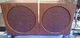 Vintage! BOSTWICK 4 ohm LOUDSPEAKER pair CX-5755 in CABINETS @ Retro 1970s