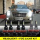 For 2008-2014 Cadillac CTS Sedan 6X 6000K LED Headlight Bulbs Hi/Lo + Fog Light