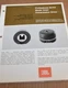 JBL 2420 compression Driver speaker SPEC SHEET JAMES B LANSING dealer pamphlet JBL 2420 compression Driver speaker SPEC SHEET JAMES B LANSING dealer pamphlet