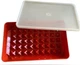 Tupperware Hot Dog Keeper Marinade Tray 1292-8 with 1293-7 Lid Paprika Vintage
