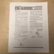 Pioneer Owner Manual for the CS-A5000 Model Speaker System ~ Original Pioneer Owner Manual for the CS-A5000 Model Speaker System ~ Original