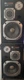 Rare SANSUI xv-10 speaker Pair Set needs 8&rdquo; easy foam repair. Tested works
