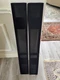 OEM B&O BANG & OLUFSEN BEOLAB 8000 SPEAKER COVER BLACK GRILLS Pair