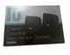 AVX Audiovox DSW-30B Convertible Stereo Wedge Speakers - New Old Stock