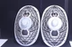 2 X VINTAGE  9 X 15" SPEAKERS FROM 1960.s ORGAN 906061-3 TESTED . SKU 224495