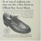 Official Boy Scout Shoes Vintage Advertisement Service Oxford 1960s Official Boy Scout Shoes Vintage Advertisement Service Oxford 1960s