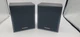 2 Vintage Technics SB-S937 By Simulated Black Wood Grain Cabinet Speaker System