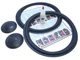 Complete Infinity 12" SM-122 Speaker Repair Kit w/ Logo Caps - 2INF12-comp-01