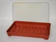 Vintage Tupperware Deli Meat Keeper 1292 Paprika Red w/ Lid Made in USA