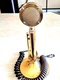 Astatic D-104, 18 ct Gold Plated, Golden Eagle, 5 Pin Plug, Beautiful & Working