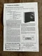 Vintage Realistic Optimus 30 Speaker System Instructions Manual Brochure Vintage Realistic Optimus 30 Speaker System Instructions Manual Brochure