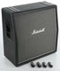 Marshall 1960AX 100-watt 4x12-inch Angled Extension Cabinet with Greenbacks