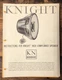 Knight Model 600HC Speaker  Owner / User Manual *Original*