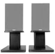 8” Black Bookshelf Speaker Stands For Acoustic Audio PSS-52 Bookshelf Speakers 8” Black Bookshelf Speaker Stands For Acoustic Audio PSS-52 Bookshelf Speakers