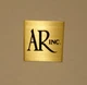 Acoustic Research Speaker Brass Badge - Exact Repro AR-4x Tag Nameplate THE BEST