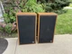 Pair Vintage RTR EXP-12 2-Way Wood Floor Speakers Pair Vintage RTR EXP-12 2-Way Wood Floor Speakers