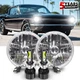 For Ford Mustang 1965~1973 Brightest Pair 7" Round Led Headlights High Low Beam For Ford Mustang 1965~1973 Brightest Pair 7" Round Led Headlights High Low Beam