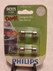 Philips LongerLife DE3175 ~ Two Bulb Pack ~ Interior Map Light ~ New Sealed
