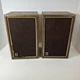 Vintage Sylvania AS62W Speakers Wood Wooden Batavia NY RCA Plug 20W Untested Vintage Sylvania AS62W Speakers Wood Wooden Batavia NY RCA Plug 20W Untested