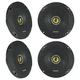KICKER (4) 46CSC54 CSC5 5.25" 5-1/4" 225W 4-Ohm Car Audio Coaxial Speakers KICKER (4) 46CSC54 CSC5 5.25" 5-1/4" 225W 4-Ohm Car Audio Coaxial Speakers
