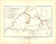 Yukon Gold Field Exploration Antique Map Alaska British Columbia USGS Route 1898