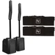 Electro-Voice Evolve 50 Portable Column PA Systems with Subwoofers (Pair) Electro-Voice Evolve 50 Portable Column PA Systems with Subwoofers (Pair)