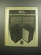 1974 AR-2ax Speakers Advertisement - One of a line of industry standards