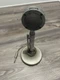 Vintage Astatic D-104 Silver Lollipop Microphone G-Stand Ham Radio Mic 1/4 Plug