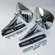 Ford Mustang Ford T5 1965–1973 Ford Falcon 1960 Chrome Square Door Side Mirrors Ford Mustang Ford T5 1965–1973 Ford Falcon 1960 Chrome Square Door Side Mirrors
