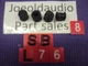 Technics SB-L76 Grill Holders. Set of 4. Tested. Parting out SB-L76.