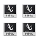 Infinity SL40 SL30 Speaker logo Badge Custom Made 45mm(1.77")X45mm(1.77") Infinity SL40 SL30 Speaker logo Badge Custom Made 45mm(1.77")X45mm(1.77")