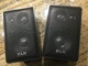 KLH 403-A Bookshelf / Wall mount Stereo Speakers Linear Dynamics Black
