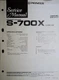 PIONEER S-700X E EW US Speakers Service Manual Original PIONEER S-700X E EW US Speakers Service Manual Original