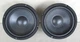 Precision Loudspeaker Inc. 801249 8217203 4-ohm 6.5" Woofer Speakers Pair Tested