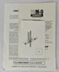 Original Dahlquist DQM-9 Compact Manual & Warranty + Fuses DQM-9C