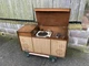 Mid Century Modern Stereo Console Record Player Credenza GE General Electric MCM