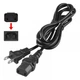 2-Prong Power Cord Cable Wire Lead For Klipsch SW-115 SW-110 Wireless Subwoofer