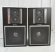 Quasar SW436WE Bookshelf Speakers Pair 3-Way 8 Ohm 75W Tested